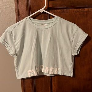 gymshark cropped tee